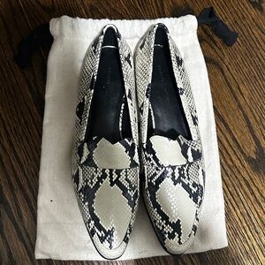Brand new Khaite Python loafers